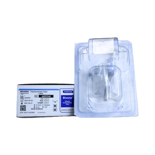 Bivona Uncuffed Pediatric Flextend Plus Extra Length V Flange Tracheostomy Tubes