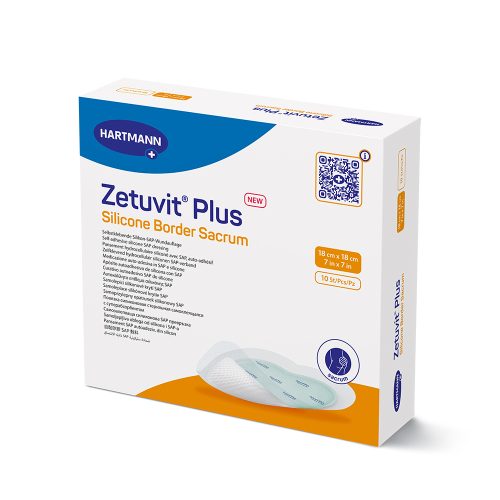 Zetuvit Plus Silicone Sacrum Bordered Dressing