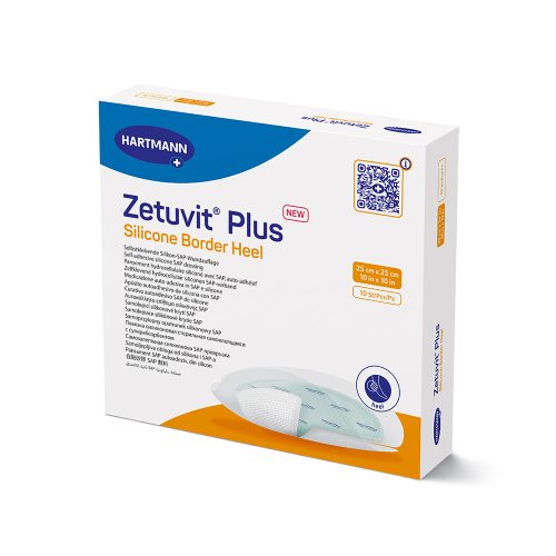 Zetuvit Plus Silicone Heel Bordered Dressing