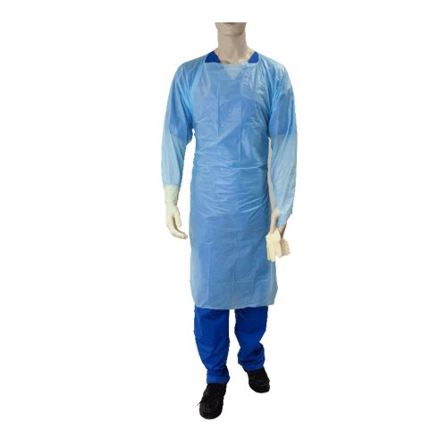 Dynarex CPE Thumb Loop Isolation Gown