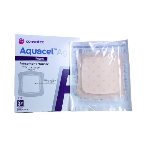 Aquacel Ag Adhesive Foam Dressing