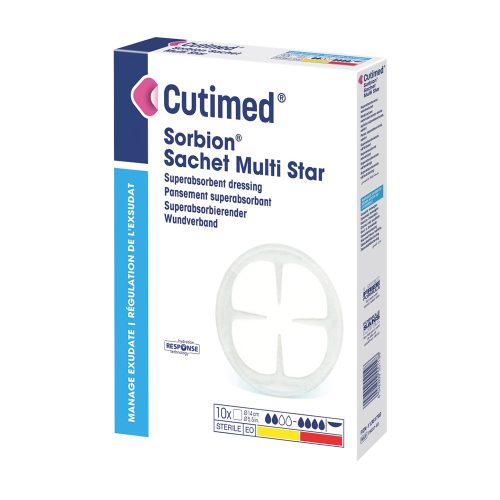Cutimed Sorbion Sachet Multi Star Dressing