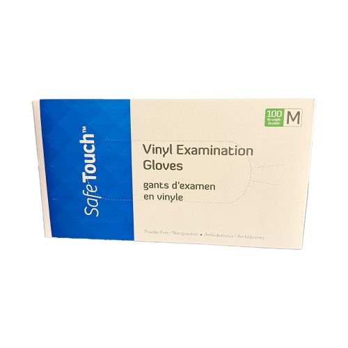 Safe-Touch Powder Free Vinyl Exam Gloves